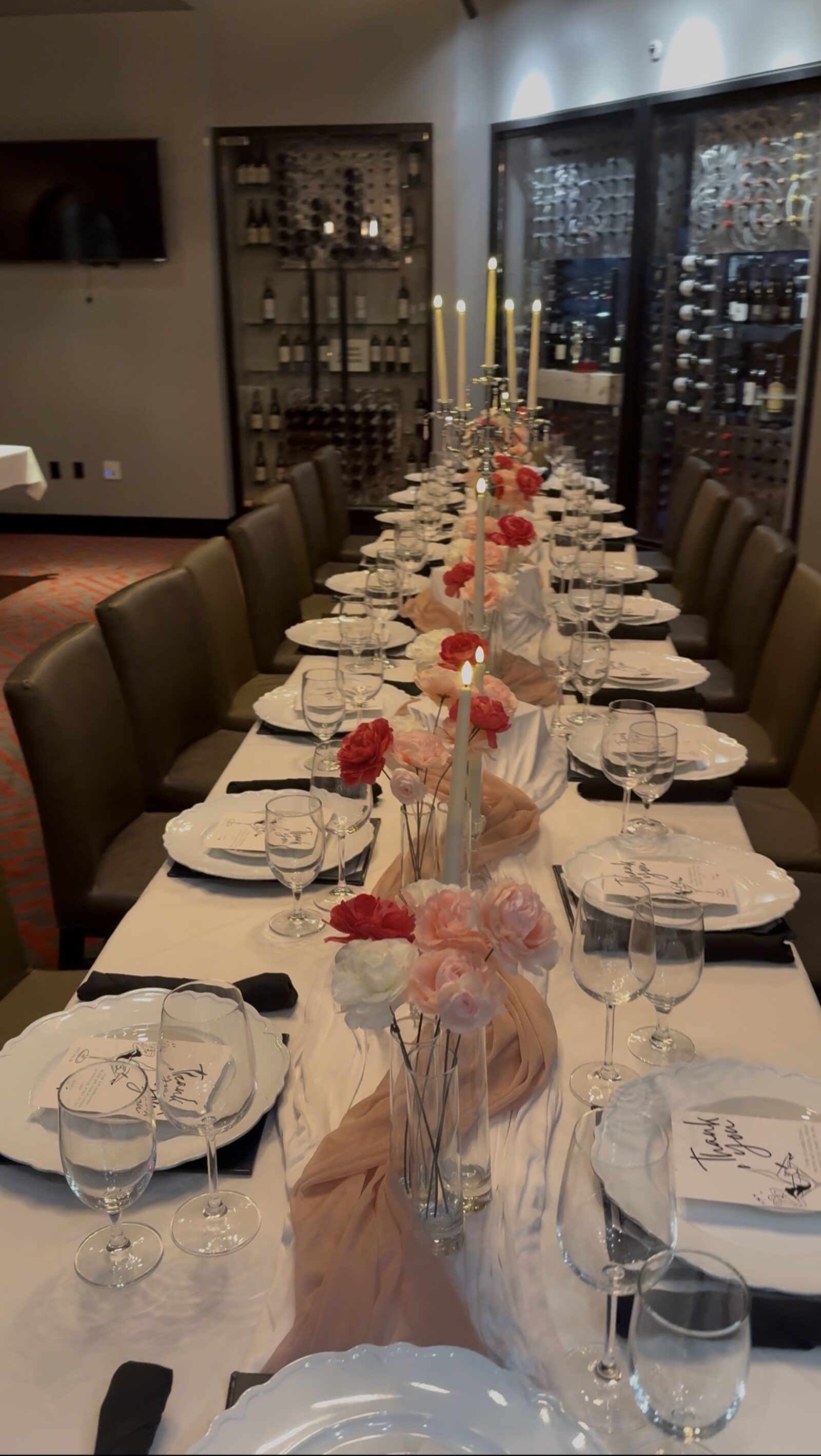 Private dinner at Del Frisco's